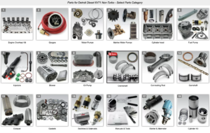 Detroit Diesel 6V71 Non-Turbo Parts